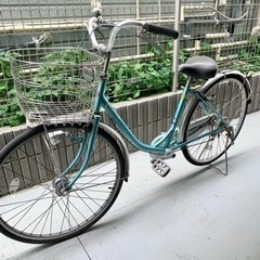 自転車 グリーン