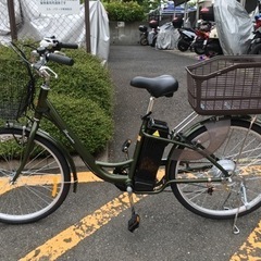 新品同様　電動アシスト自転車26インチ