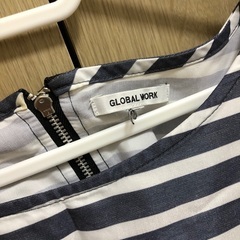 Global workボーダーカットソーLの画像