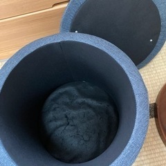 収納スツール&テーブル　2wayの画像