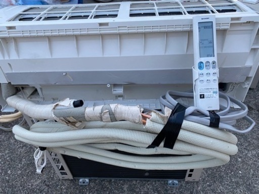 値下げ！！エアコンシャープSHARP 2019年製 AY-J28X-W（10畳・100V）省エネ JXシリーズプラズマクラスターNEX