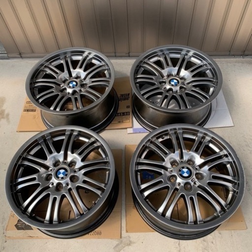 E46M3 純正18インチ　ホイールセット