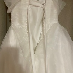 ウェディングドレス　不良箇所有　新品の画像
