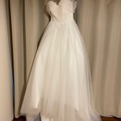 ウェディングドレス　不良箇所有　新品