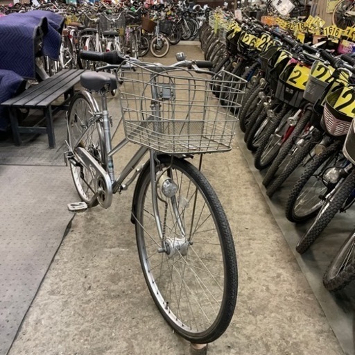 【2664】【お取り置き中】シティ　27インチ　サドル新品　5,000円（防犯・税込）