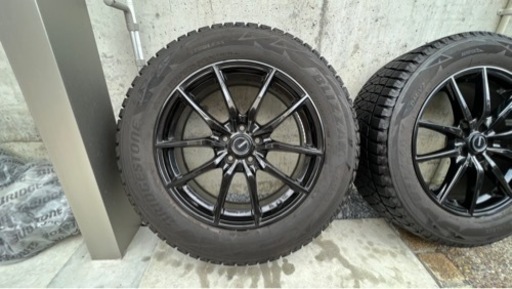 社外ホイール付きスタッドレスタイヤ4本セット　17インチ　225/60/r17
