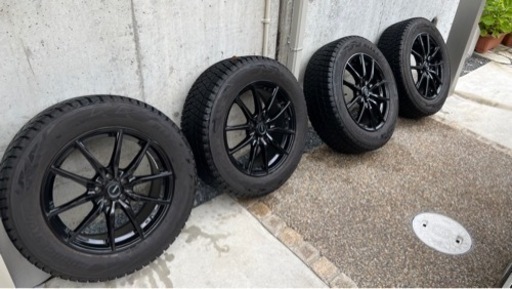 社外ホイール付きスタッドレスタイヤ4本セット　17インチ　225/60/r17