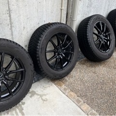 社外ホイール付きスタッドレスタイヤ4本セット　17インチ　225/60/r17