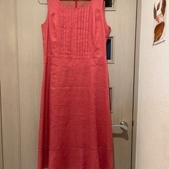 値下げしました。ジバンシー麻ワンピース