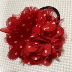 レースドット花　ゴムの画像