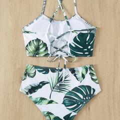 水着👙柄ビキニ✨新品Sサイズ(ほぼM向け)の画像