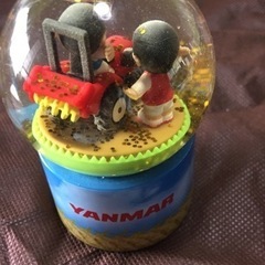 ヤンマー　ノベルティ　スノードーム
