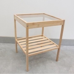 【受付終了】[美品]IKEA ネスナ サイドテーブル
