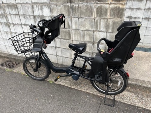電動アシスト子供乗せ自転車　チャイルドシート付
