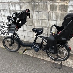 電動アシスト子供乗せ自転車　チャイルドシート付