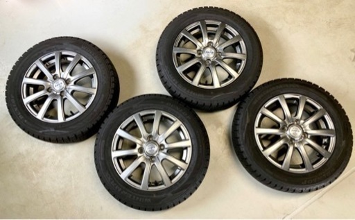 165/65R14 スタッドレス 冬タイヤ ホイール付き ソリオ・ハスラー等