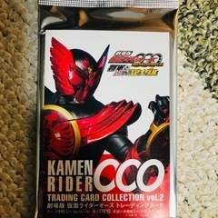 【新品未開封値下げ】劇場版仮面ライダーオーズ　トレーディングカードの画像