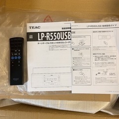 TEAC LP-R550USB-B ティアック CDレコーダー ターンテーブル/カセットプレーヤー付の画像