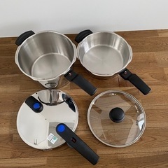 フィスラー ビタクイックプラス セット（4.5L＋スキレット2.5L）