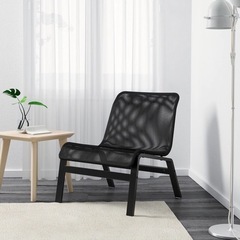 2脚セット: IKEA 布製1人掛けチェア  NOLMYRA ノールミラの画像