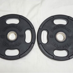アメリカンバーベル　10kgプレートセット