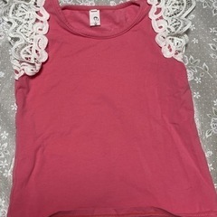 レースが可愛い❤︎ノースリーブTシャツ90