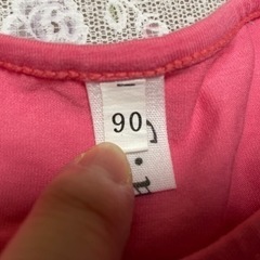 レースが可愛い❤︎ノースリーブTシャツ90の画像