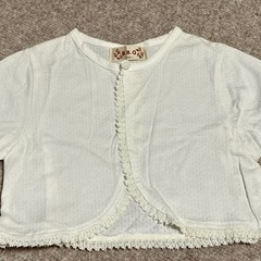 【シワありますが比較的美品】半袖カーディガン95