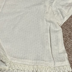 【シワありますが比較的美品】半袖カーディガン95の画像