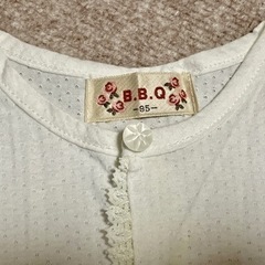 【シワありますが比較的美品】半袖カーディガン95の画像