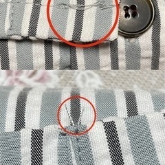 ❤︎ZARA❤︎ストライプスカートMの画像