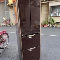 大阪市内配達設置無料?日立冷蔵庫 365L 自動製氷付き?保証付き