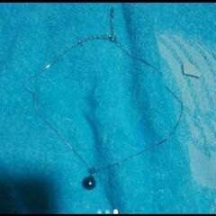 ①j→→→m16-3番  天然貝核/本貝パール大粒ペンダントＢＫ        202208070108の画像