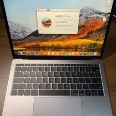 Macbook Pro 13inch, 2017 A1708 8G256G 充放電回数72