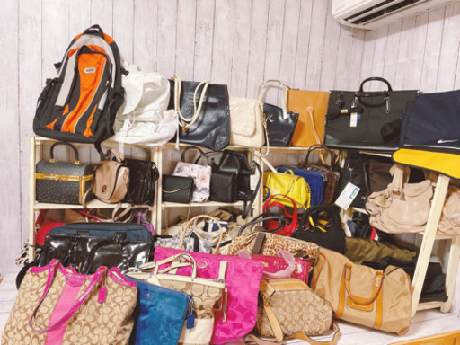 47点　バッグ　まとめ　大量　新品〜中古　コーチ　ランセル　サマンサヴェガ　シーバイクロエ　コムサ　ビオリナ　マリクレール