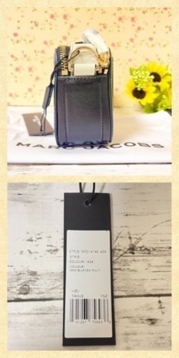 《新品》《人気商品》✨MARC JACOBS スナップショット ネイビー✨