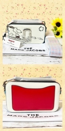《人気商品》《ラスト1点》MARC JACOBS スナップショット スヌーピー