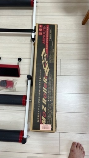 （かなり値下げしました）※未使用※ ミノウラ 3本ローラー+防振マット