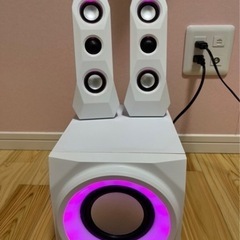 2.1chアンプ内蔵スピーカーの画像