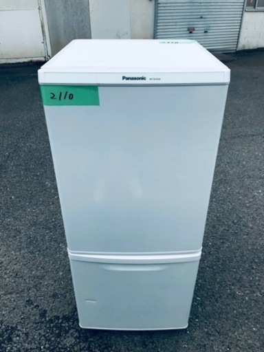 2110番 Panasonic✨ノンフロン冷凍冷蔵庫✨NR-TB145W-HG‼️