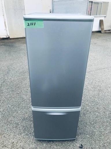 2111番 Panasonic✨ノンフロン冷凍冷蔵庫✨NR-B173W-S‼️