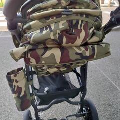 最終値下げ👍エアバギー　ココブレーキ　エクストラサファリ　三輪ベビーカー　　の画像