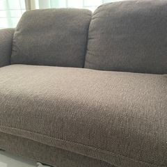 (お取引中)3人掛けソファーあげます！の画像