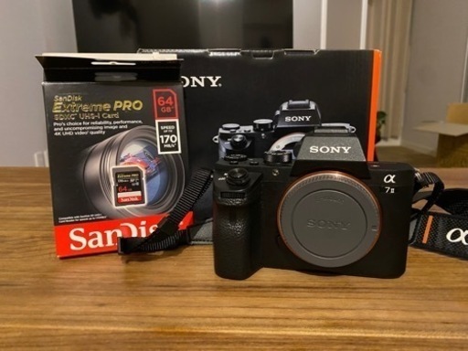 SONY a7ii 本体 レンズ2本と64GBSDカード付き