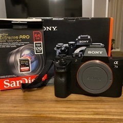 SONY a7ii 本体 レンズ2本と64GBSDカード付き