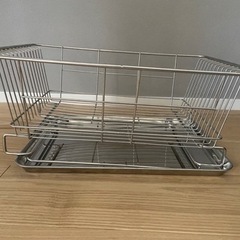 ステンレス　水きりカゴ