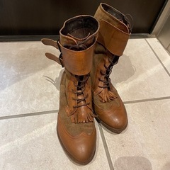 ブーツ　ブラウン　茶色　made in ポルトガル