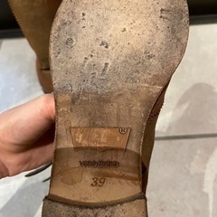 ブーツ　ブラウン　茶色　made in ポルトガルの画像