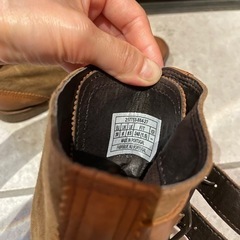 ブーツ　ブラウン　茶色　made in ポルトガルの画像