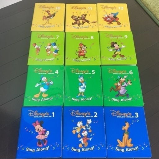 DWE シングアロング DVD & CD & 絵本セット！　2010年購入